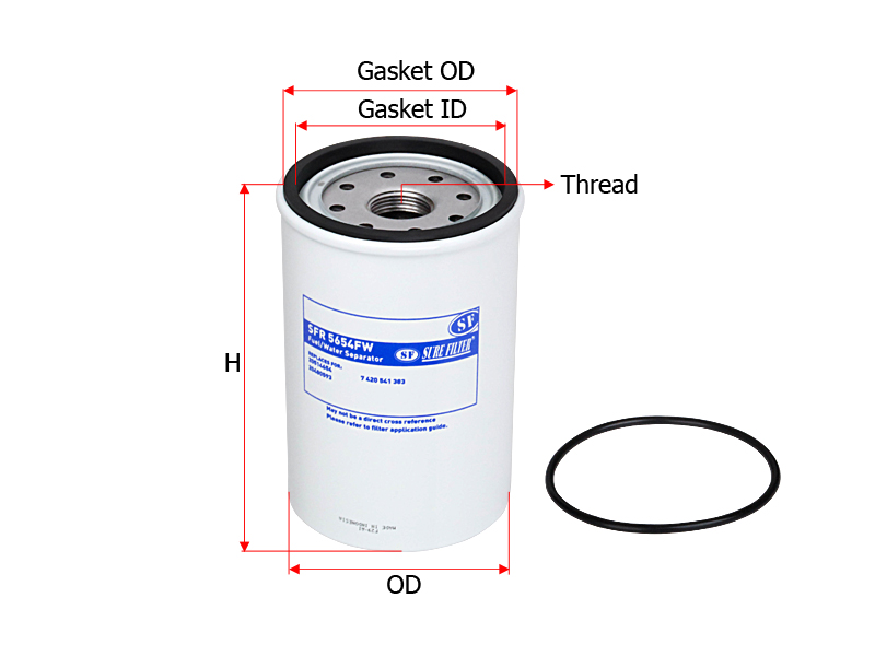 Sure Filter SFR 5654FW | Sure Filter